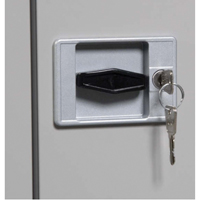 Deep Hi-Boy Storage Cabinet, Steel, 4 Shelves, 72" H x 36" W x 24" D, Charcoal Seagulf Marine Industries Inc.