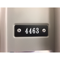 Locker Plate Numbers Seagulf Marine Industries Inc.