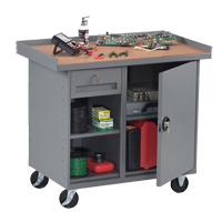 Mobile Workbench Cabinet, Laminate Surface Seagulf Marine Industries Inc.