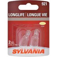 921 Long Life Mini Automotive Bulb, Incandescent, 17.9 W, Off White Seagulf Marine Industries Inc.