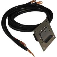 Panneau de douille polaris&eacute;e en acier inoxydable &agrave; brancher, 4 AWG, C&acirc;ble 5' Seagulf Marine Industries Inc.