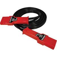 C&acirc;ble robuste &agrave; fiche double, 1 AWG, C&acirc;ble 12' Seagulf Marine Industries Inc.