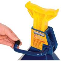 Jack Stand, Locking Handle/Ratchet, 6 tons Capacity, 25-1/4" H Seagulf Marine Industries Inc.