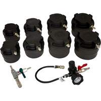 10-Piece HD Turbo Air System Test Kit with Smoke Adapter Seagulf Marine Industries Inc.