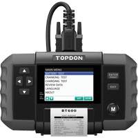 Testeur de batterie 12?V et de syst&egrave;mes 12?V/24?V BT600 avec imprimante int&eacute;gr&eacute;e Seagulf Marine Industries Inc.