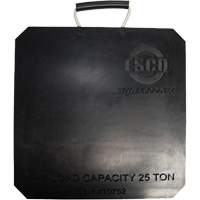 Plaque de support de v&eacute;rin d'une capacit&eacute; de 25 tonnes Seagulf Marine Industries Inc.