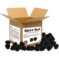 100-Piece Graphite-Coated Skirt Nuts for Pilot Hub Wheels Seagulf Marine Industries Inc.