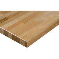 Hardwood Workbench Top, 48" W x 24" D, Square Edge, 1-1/4" Thick Seagulf Marine Industries Inc.