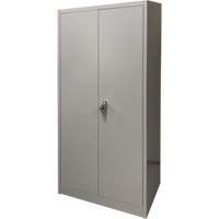 Armoire de rangement, Acier, 4 Tablettes, 66" h x 30" la x 15" P, Gris Seagulf Marine Industries Inc.