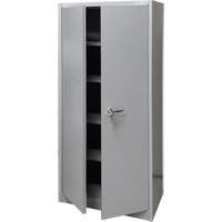 Armoire de rangement, Acier, 4 Tablettes, 66" h x 30" la x 15" P, Gris Seagulf Marine Industries Inc.