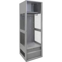 Gear Locker, Steel, 24" W x 24" D x 72" H, Grey Seagulf Marine Industries Inc.