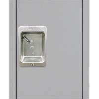 Lockers, 3 -tier, 12" x 18" x 86", Steel, Grey, Knocked Down Seagulf Marine Industries Inc.