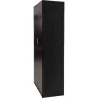 Combination Storage Cabinet, 36" W x 18" D x 72" H, Black Seagulf Marine Industries Inc.