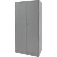 Armoires de rangement Hi-Boy, Acier, 4 Tablettes, 72" h x 36" la x 18" P, Gris Seagulf Marine Industries Inc.