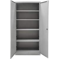 Armoires de rangement Hi-Boy, Acier, 4 Tablettes, 72" h x 36" la x 18" P, Gris Seagulf Marine Industries Inc.