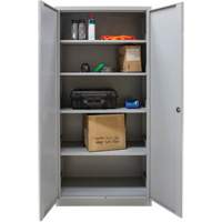 Armoires de rangement Hi-Boy, Acier, 4 Tablettes, 72" h x 36" la x 18" P, Gris Seagulf Marine Industries Inc.