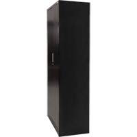 Hi-Boy Storage Cabinet, Steel, 4 Shelves, 72" H x 36" W x 18" D, Black Seagulf Marine Industries Inc.