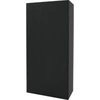 Combination Storage Cabinet, 36" W x 18" D x 72" H, Black Seagulf Marine Industries Inc.