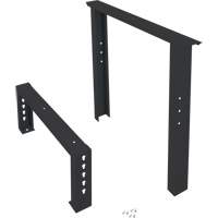 Pattes d'&eacute;tabli pour service industriel, Acier, 30" p x 34" h, Simple Seagulf Marine Industries Inc.