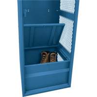 Casier pour &eacute;quipement, Acier, 24" la x 24" p x 72" h, Bleu fonc&eacute; Seagulf Marine Industries Inc.