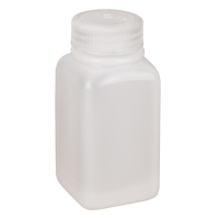 Bouteilles peu encombrantes &agrave; prise facile, Carr&eacute;e, 6 oz, Plastique Seagulf Marine Industries Inc.