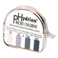 pHydrion CM-240 Hydrion Chlorine Test Paper Seagulf Marine Industries Inc.