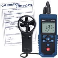 R4100 Vane Thermo-Anemometer with Air Volume with Calibration Certificate, Data Logging, 0.4 - 30 m/sec Air Velocity Range Seagulf Marine Industries Inc.