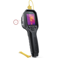 Cam&eacute;ra d'imagerie thermique IR 24:1 avec laser Bullseye et thermocouple de type K, 160 x 120 pixels, -10° - 45°C (14° - 113°F), 70 mK Seagulf Marine Industries Inc.