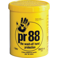 Pr88 Skin Protection Barrier Cream-the Wash-off Hand Protection, Jar, 1000 ml Seagulf Marine Industries Inc.