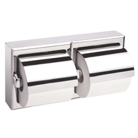 Two-Roll Toilet Paper Dispenser with Hoods, Multiple Roll Capacity Seagulf Marine Industries Inc.