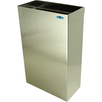 Wall Mounted Waste Receptacles, Stainless Steel, 11 US gal. Seagulf Marine Industries Inc.