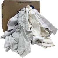 Chiffons de nettoyage, Molleton, Blanc, 20 lb Seagulf Marine Industries Inc.