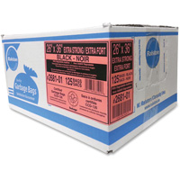 Sacs &agrave; d&eacute;chets de calibre industriel, T-Fort, 36" la x 26" lo, 1,17 mil, Noir Seagulf Marine Industries Inc.