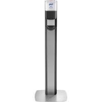 Messenger ES8 Silver Panel Floor Stand with Dispenser Seagulf Marine Industries Inc.