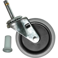 Roulette &agrave; tige de rechange pour chariot Rubbermaid Seagulf Marine Industries Inc.