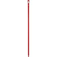 Ultra Hygiene Handle, Broom/Scraper/Squeegee, Red, Ergonomic, 59" L Seagulf Marine Industries Inc.
