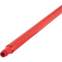 Ultra Hygiene Handle, Broom/Scraper/Squeegee, Red, Ergonomic, 59" L Seagulf Marine Industries Inc.