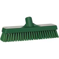 Deck & Wall Scrub Brush, Stiff Bristles, 12", Polyester, Green Seagulf Marine Industries Inc.