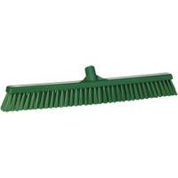 Combo Bristle Push Broom, Coarse/Fine Bristles, 24", Polyester, Green Seagulf Marine Industries Inc.