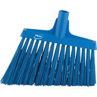 Angle Broom Head, X-Coarse Bristles, 12", Polyester, Blue Seagulf Marine Industries Inc.