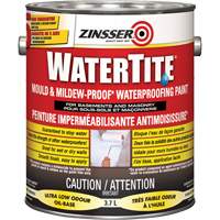 Peinture &agrave; l'&eacute;preuve de l'eau Watertite Mold & Mildew-Proof, Blanc, Satin&eacute;, 3,78 L, Gallon Seagulf Marine Industries Inc.