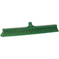 Small Particle Push Broom Head, Fine Bristles, 24", Polyester, Green Seagulf Marine Industries Inc.