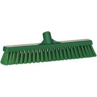 Small Particle Push Broom Head, Fine Bristles, 16-1/2", Polyester, Green Seagulf Marine Industries Inc.