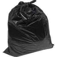 Industrial Garbage Bags, Utility, 24" W x 22" L, 0.64 mils, Black, 26 L (7 Gal.) Capacity Seagulf Marine Industries Inc.