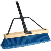 Ryno Push Broom with Braced Handle, 36", Fine, PVC Bristles Seagulf Marine Industries Inc.