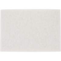 TopLine Speed Floor Pad, 14" x 20", Buffing/Cleaning/Polish, White Seagulf Marine Industries Inc.