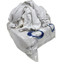 Chiffons de nettoyage, Coton/Molleton, Blanc, 25 lb Seagulf Marine Industries Inc.