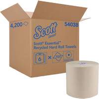 Essential 100% Recycled Brown Hard Roll Towels, 1 Ply, Standard, 700' L Seagulf Marine Industries Inc.