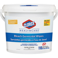 Lingettes d&eacute;sinfectantes &agrave; l'eau de Javel Healthcare, 110 lingettes Seagulf Marine Industries Inc.
