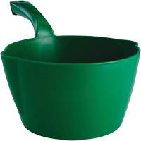 Round Bowl Scoop, Plastic, Green, 64 oz. Seagulf Marine Industries Inc.